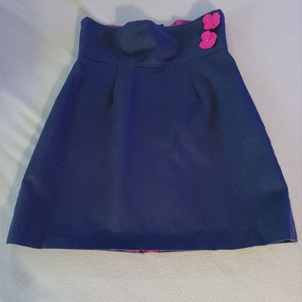 PH by phillia womens A-line skirt mid thigh 28 inch waist vintage